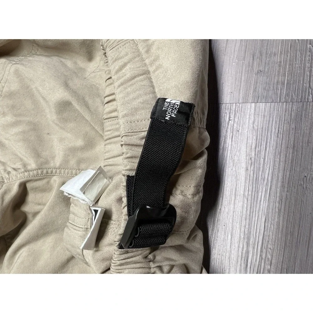 The North Face Pull‎ On Pants Vented Knee Belted Elastic Waist Men's XL Hiking